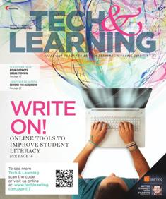 Tech & Learning. Ideas and tools for ED Tech leaders 37-08 - April 2017 | ISSN 1053-6728 | TRUE PDF | Mensile | Professionisti | Tecnologia | Educazione
For over three decades, Tech & Learning has remained the premier publication and leading resource for education technology professionals responsible for implementing and purchasing technology products in K-12 districts and schools. Our team of award-winning editors and an advisory board of top industry experts provide an inside look at issues, trends, products, and strategies pertinent to the role of all educators –including state-level education decision makers, superintendents, principals, technology coordinators, and lead teachers.