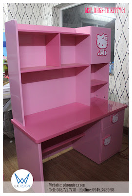 Bàn học sinh tiểu học Hello Kitty MSP: BHGS-TH.KITTY01