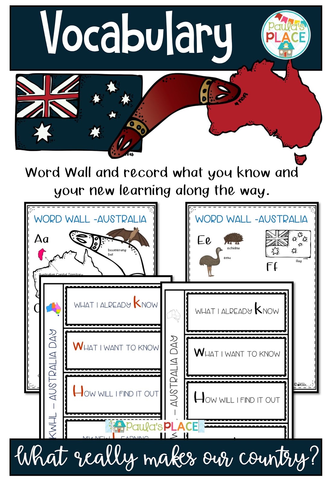 Paula's Place Teaching Resources Australia Day planning done for you