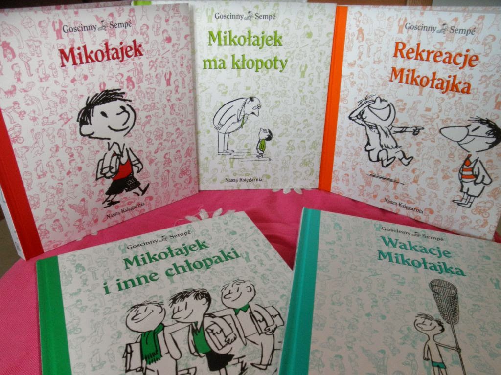 Zapisz Tytuły Wszystkich Znanych Zbiorów Opowiadań O Przygodach Mikołajka Kącik z książkami: René Goscinny, Jean – Jacques Sempé "Mikołajek"