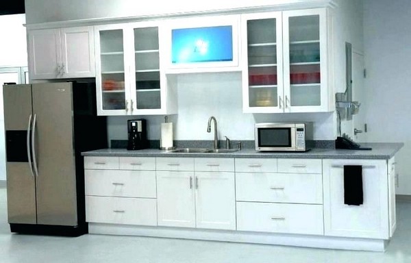 Lastest Home Designs Refrigerator Cabinets Designs In Kitchen