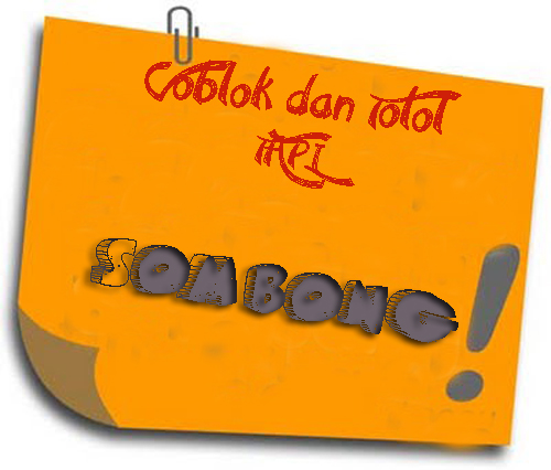 GOBLOKNYA DIRIKU JADI MAHASISWA