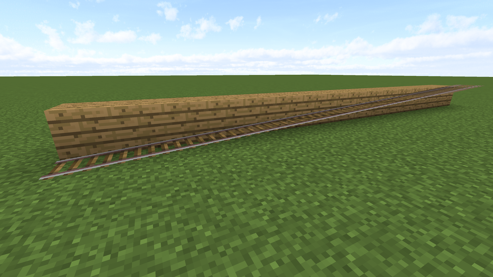 optimal spacing for powered rails minecraft