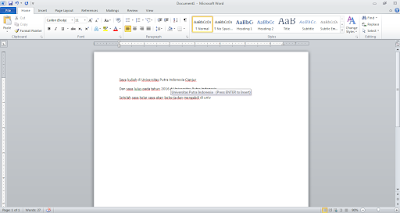 Cara Membuat Auto Text pada Microsoft Office Word 2007