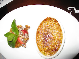 Pistachio Creme Brulee- Tony's Town Square
