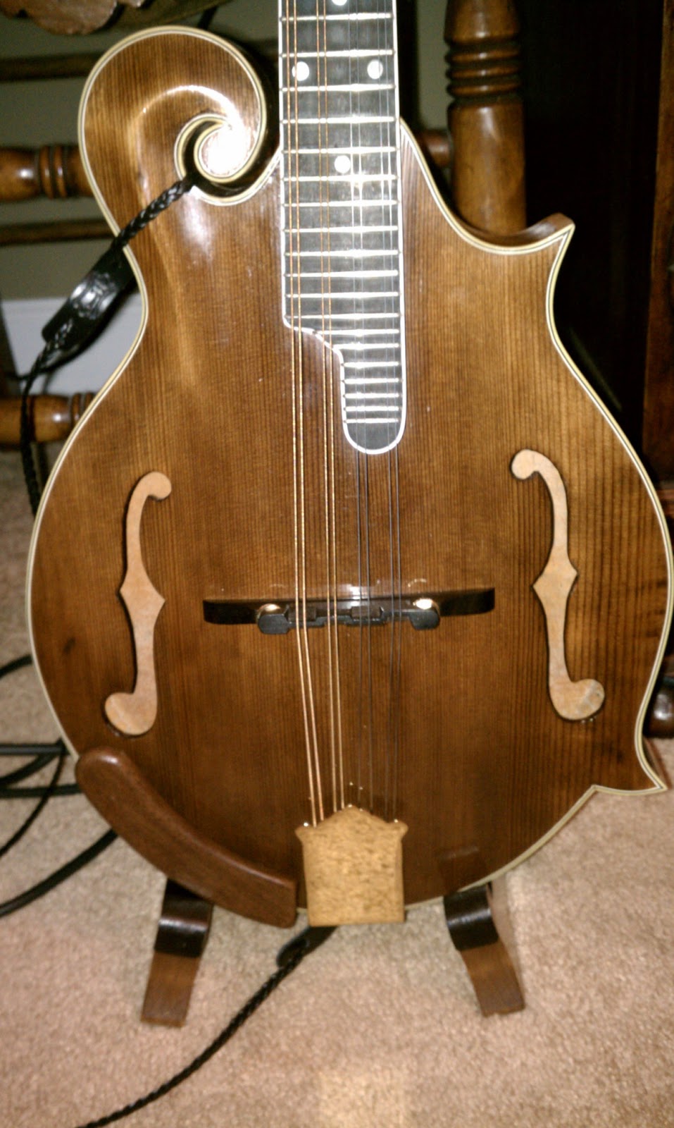 Jon's Projects Mandolin Arm Rest