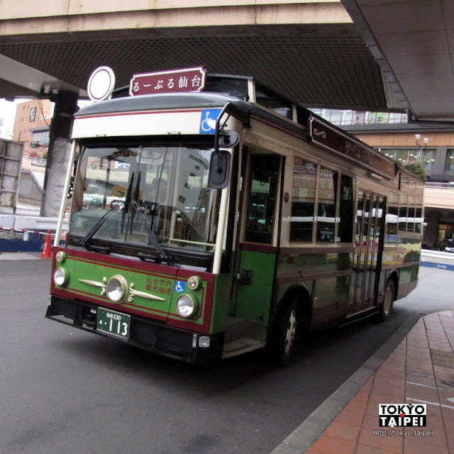 【LOOPLE仙台】老派周遊觀光巴士　讓遊客輕鬆遊遍仙台各景點