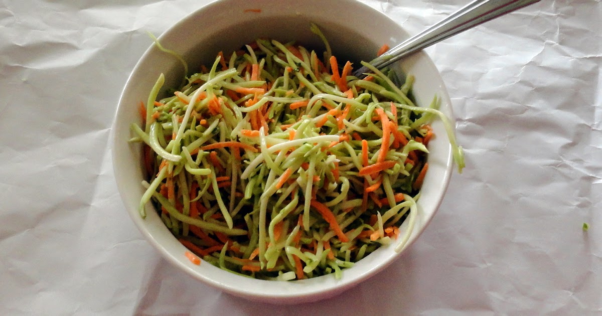 Easy homemade broccoli slaw recipe