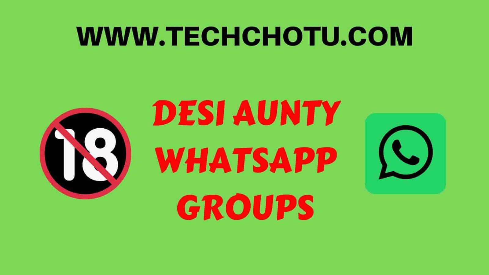 1600px x 900px - DESI AUNTY WHATSAPP GROUP LINKS - TECHCHOTU:WhatsApp Group Links ...