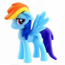 My Little Pony Sweet Box Figure Set 2 Rainbow Dash Figure by Confitrade