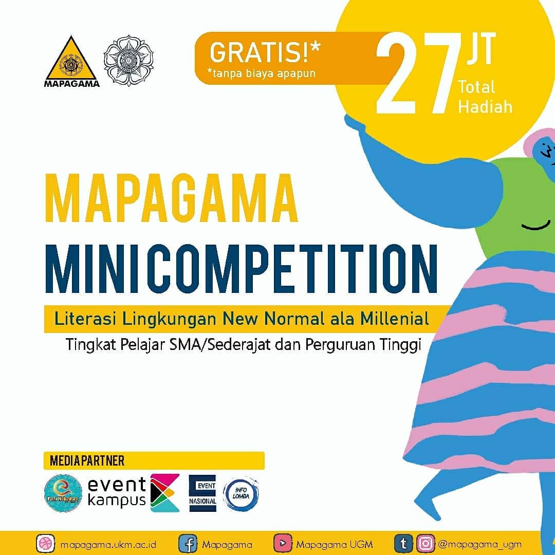 Lomba Menulis Cerpen Gratis Sma Smk Sederajat Se Indonesia Mapagama Mini Competition Info Lomba Menulis