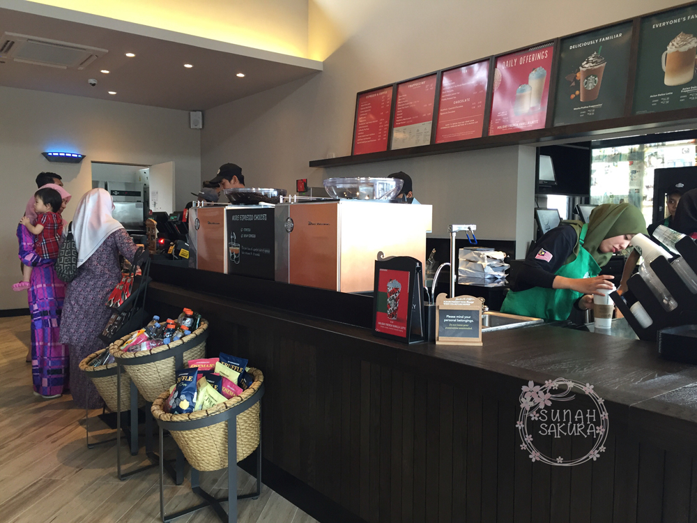 Starbucks Baru Petronas R R Skudai Arah Utara Sunah Suka Sakura
