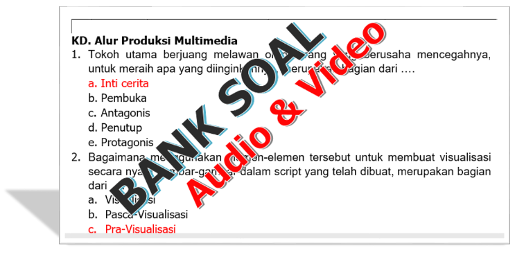 Soal Html Multimedia Kelas Xii Beserta Jawaban - File Ini