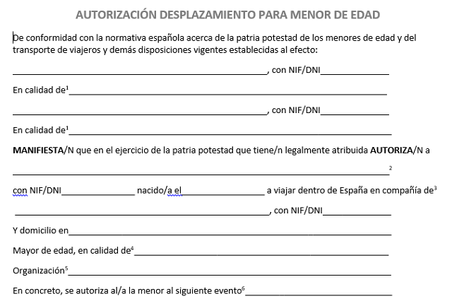 Formato De Autorizacion Para Viajar Con Niños consultoria-estrategica.blogspot.com