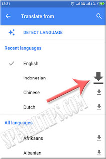 Cara Menggunakan Fitur Google Translate Offline