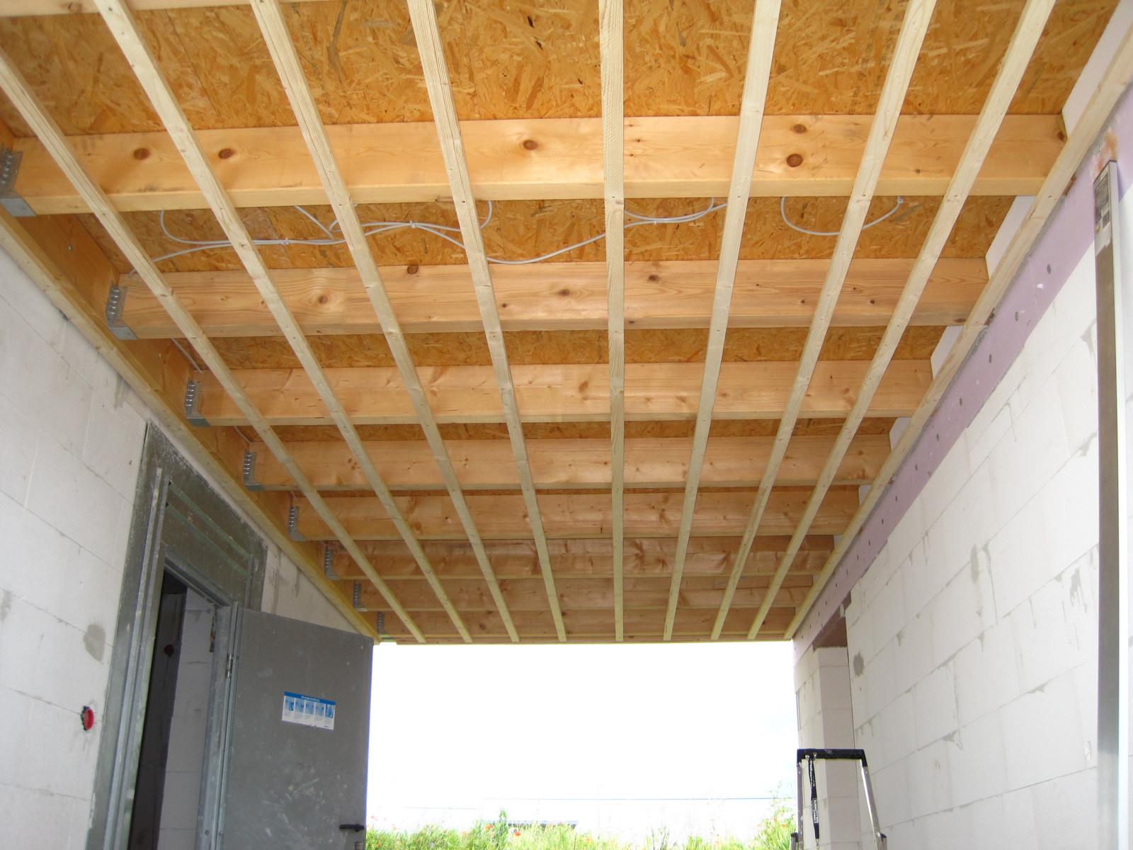 Basti´s Holzpage: Carport Deckenverkleidung