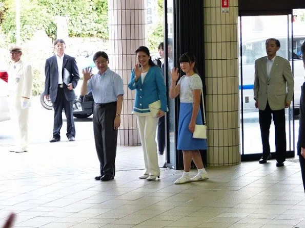 Crown Prince Naruhito of Japan, Crown Princess Masako of Japan and Princess Aiko of Japan