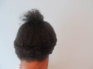 Naturally Nita: Hairstyle Fail - Roll, Tuck & Pin