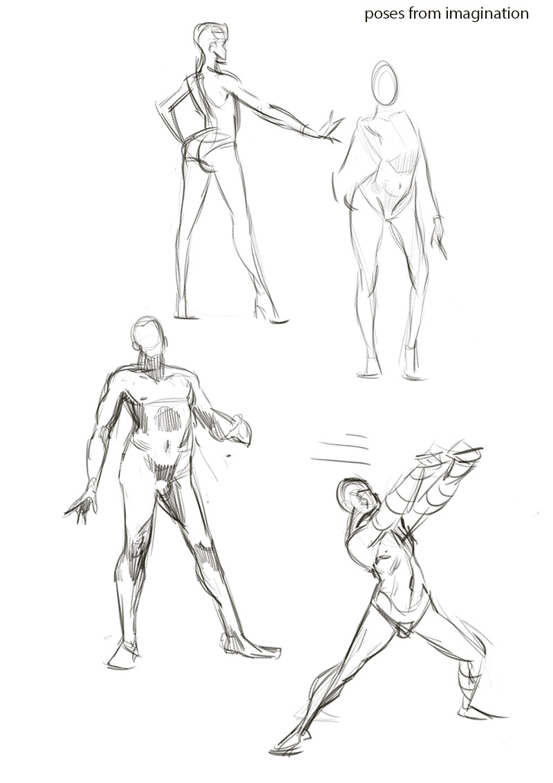 Let's Storyboard: Figure Drawing from Imagination