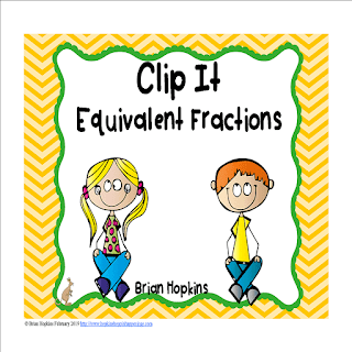 Clip It Equivalent Fractions