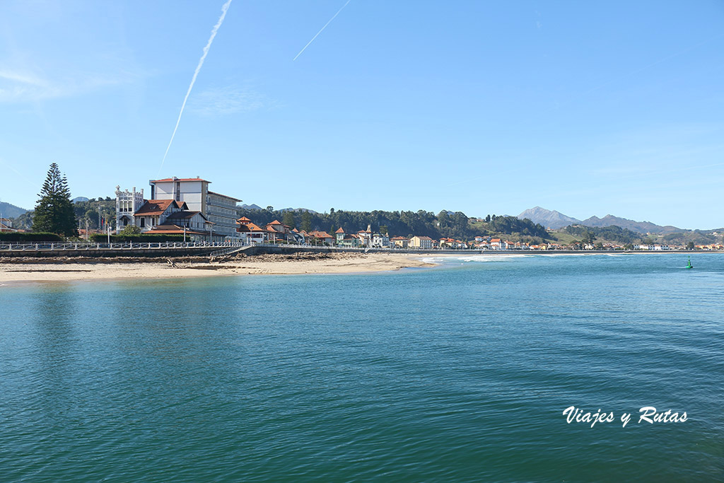 Vistas desde el Paseo de la Grua, Ribadesella