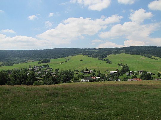 Panorama na Banicę.