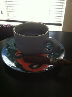 coffee and a cigar