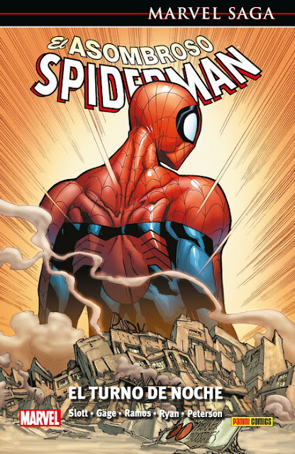 Reseña de Marvel Saga. El Asombroso Spiderman 49. El Turno de Noche de Dan Slott - Panini Comics