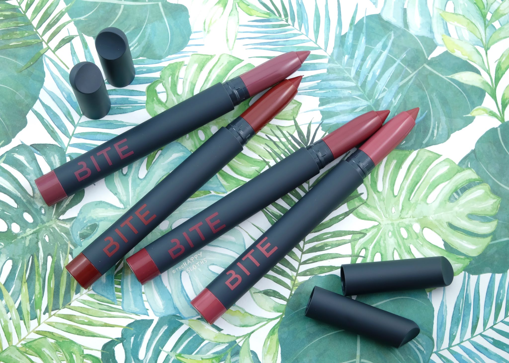 Bite Beauty Power Move Creamy Matte Lip Crayon Review and Swatches
