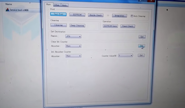 Melakukan Reset Printer Canon Mp237