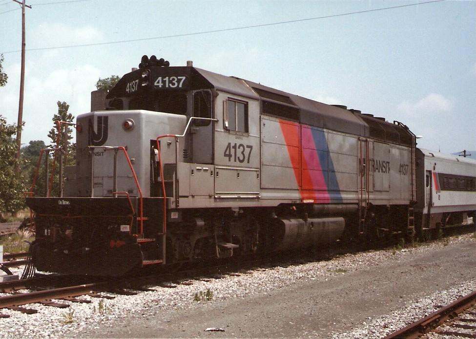 Joseph A. Smith Collection New Jersey Transit 4137 at Port