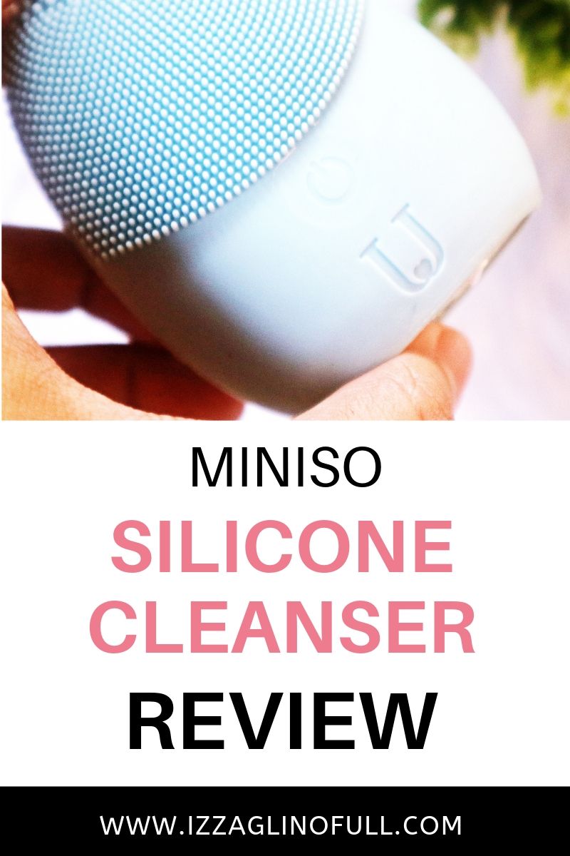 Miniso Silicone Facial Cleanser Review IzzaGlinoFull