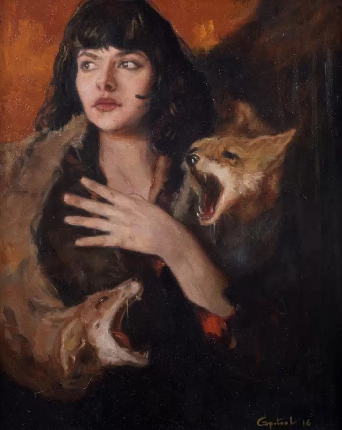 Современный американский художник. Gail Potocki Современный американский художник
