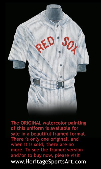 boston red sox uniform