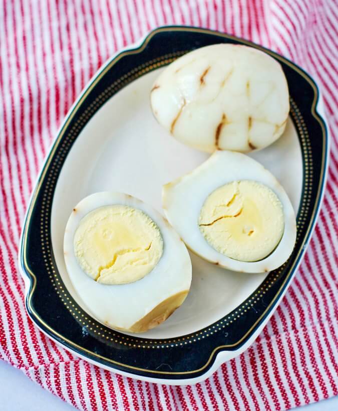 Chinese Tea Egg yolks