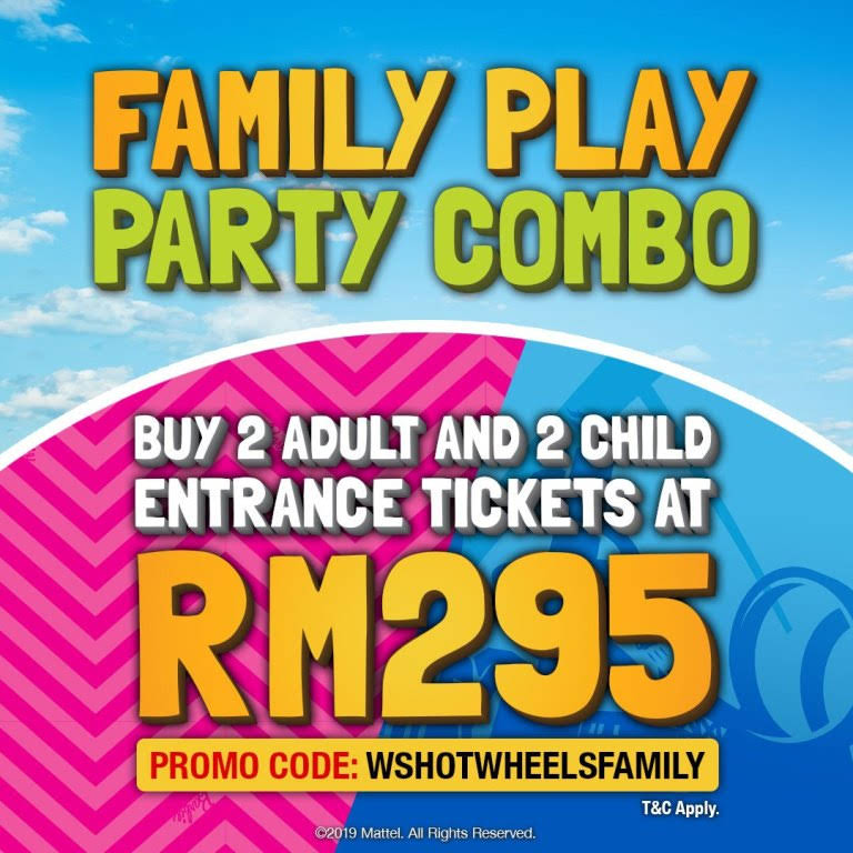 Family Party Combo RM295 Lost World of Tambun