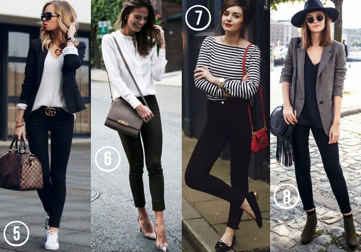 7 inspirações de looks com calça preta para você apostar » STEAL