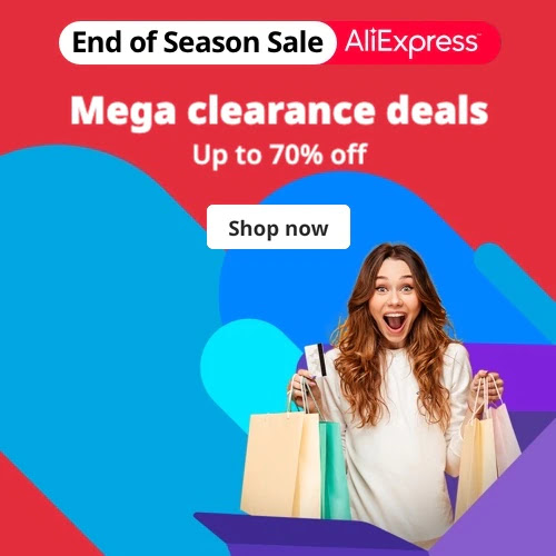 AliExpress Сезонна РАЗПРОДАЖБА до -70% от 23-28.08 2021 AliExpress Сезонна РАЗПРОДАЖБА до -70% от 23-28.08 2021