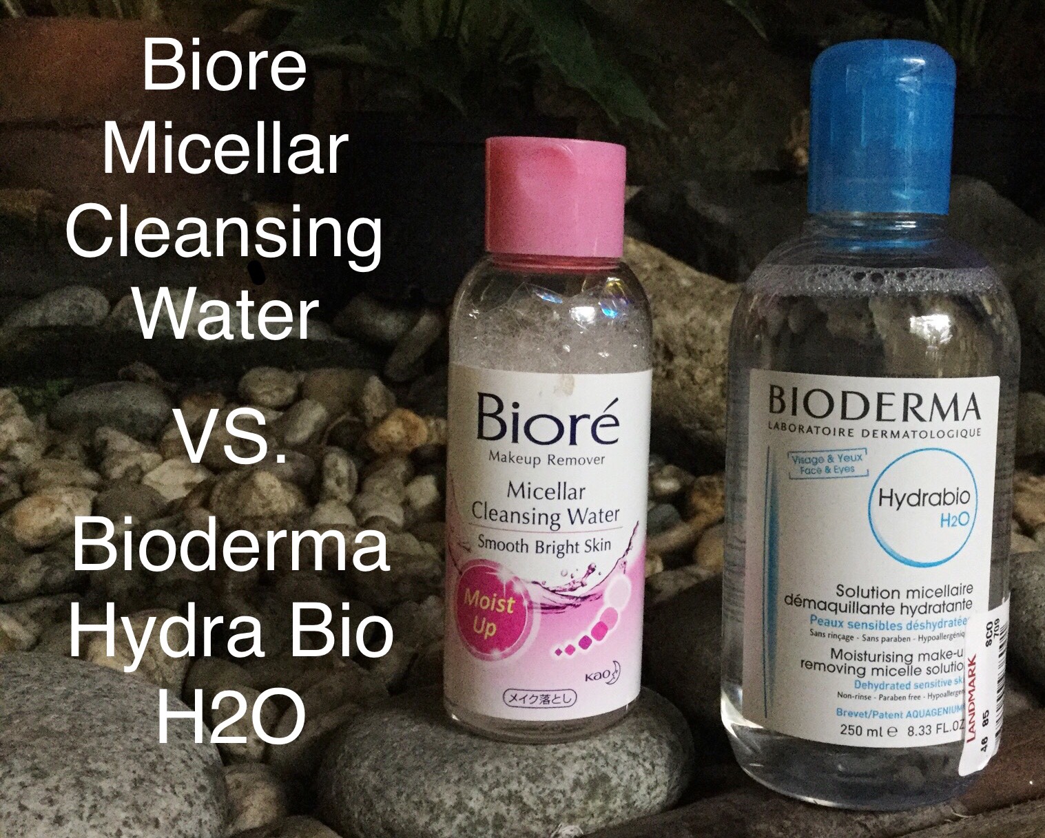 Pinay Beauty Picks Micellar Water Review Biore VS. Bioderma