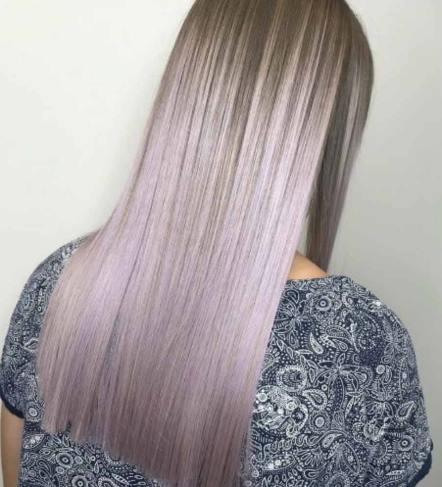 lavender hair highlights 2023