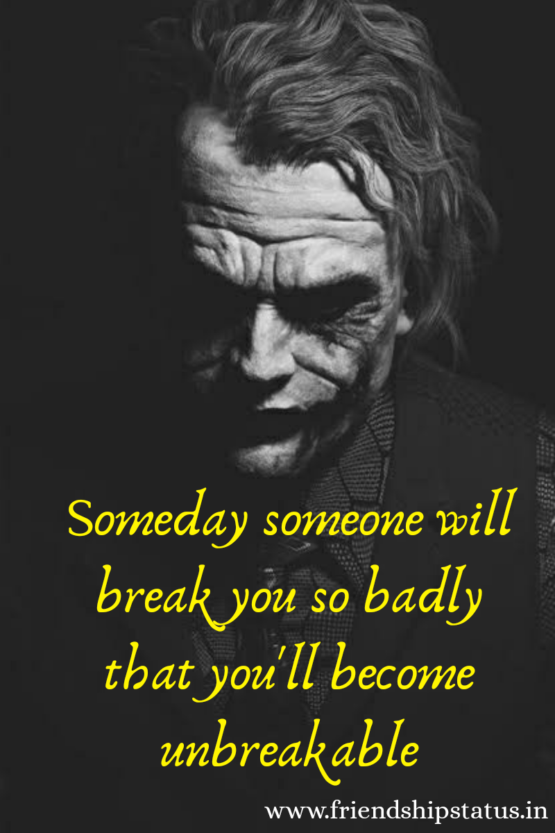 50 Best Iconic The Joker Quotes Images