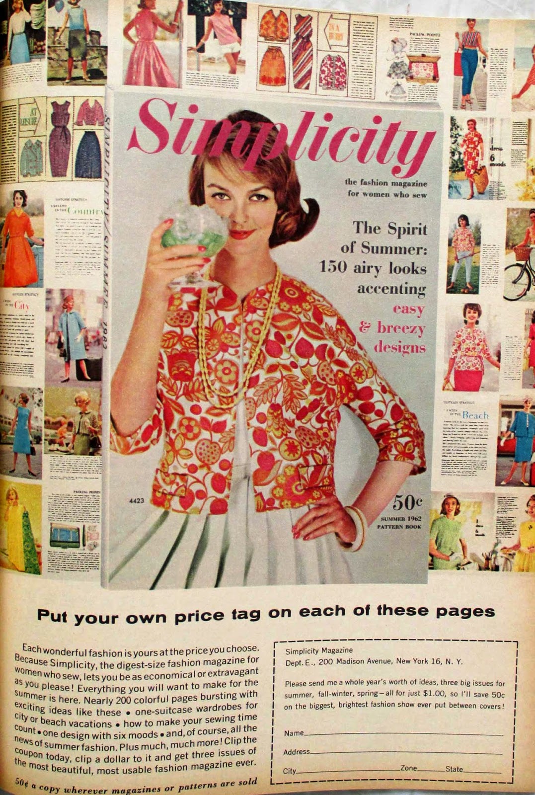 The Literate Quilter: 1962 Decorating and Fashions