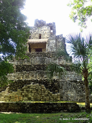 La zona arqueológica de Muyil, Quintana Roo.. Noticias en tiempo real