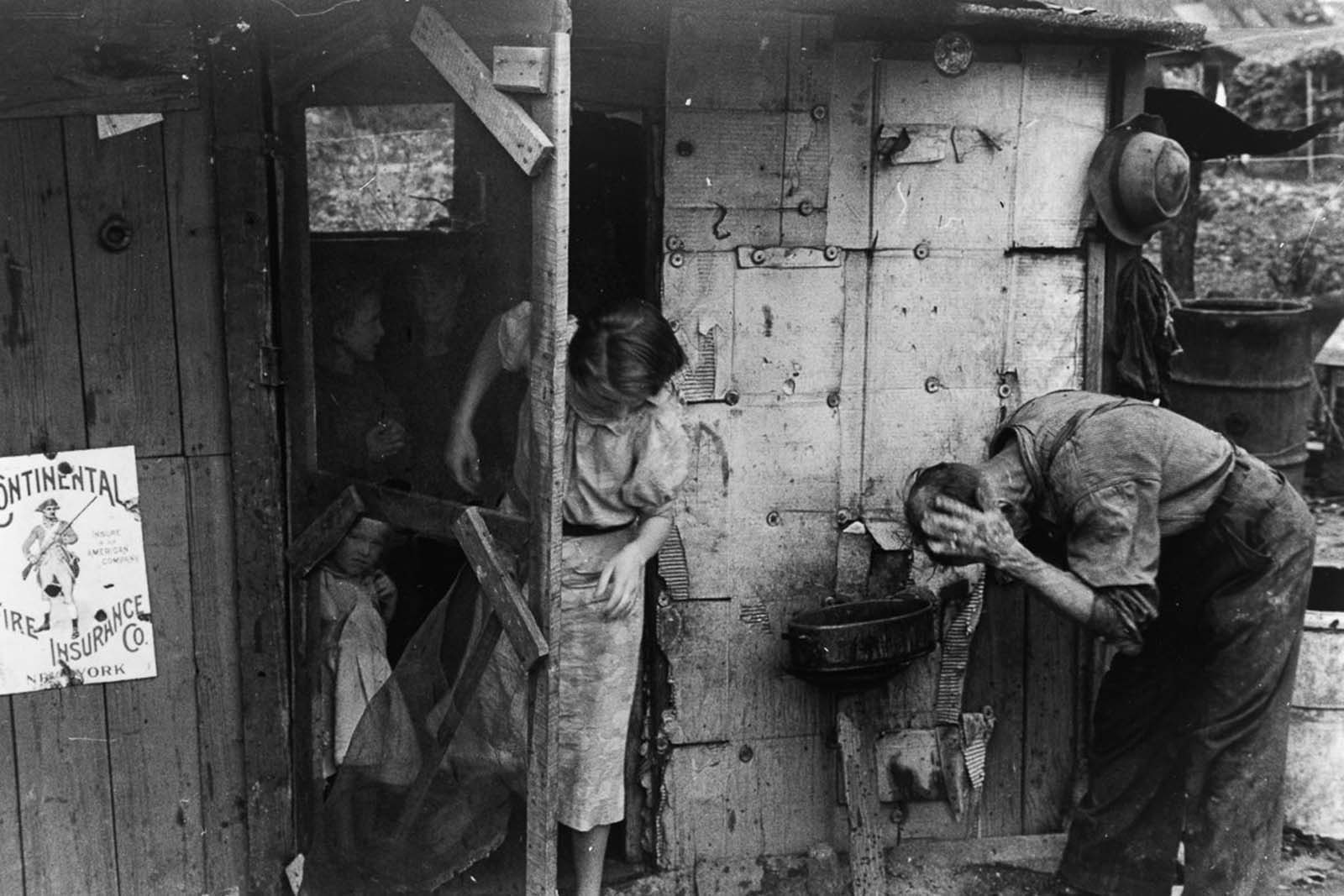 hoovervilles great depression photographs