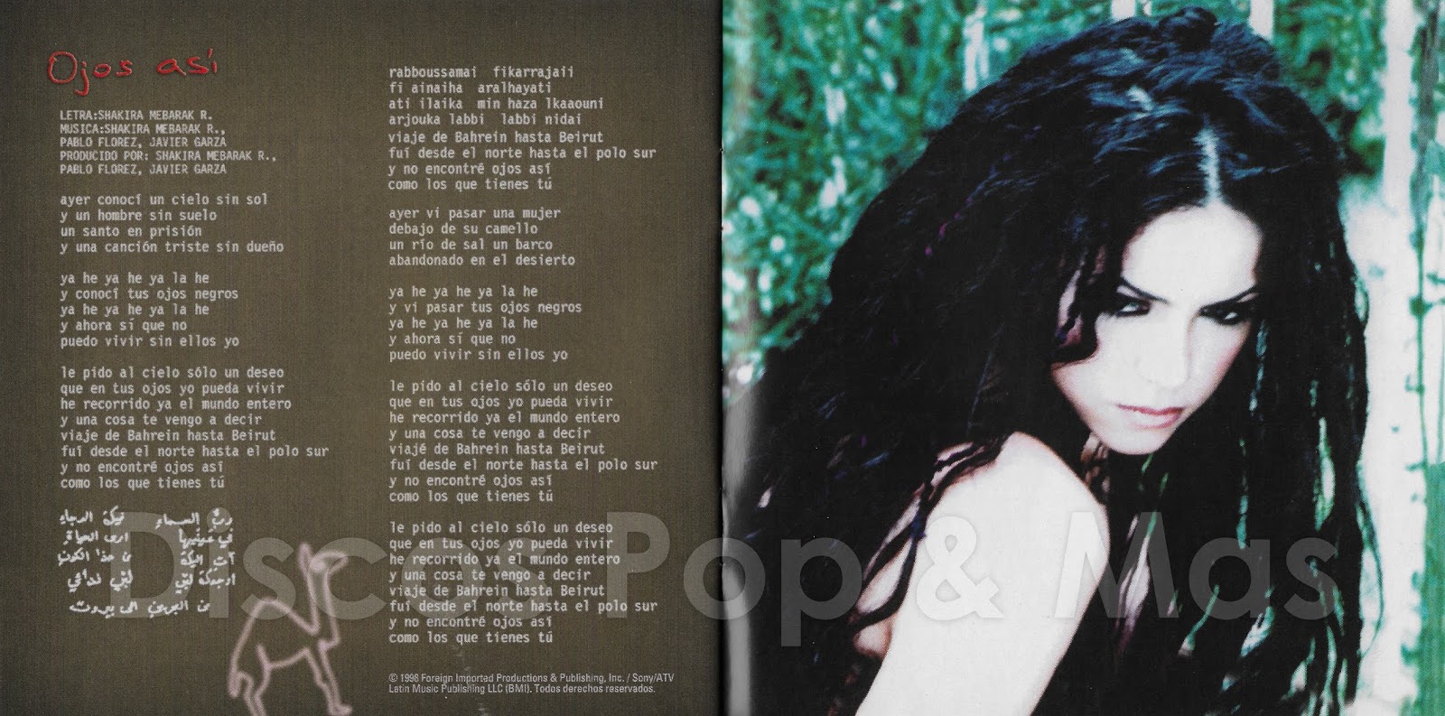 Discos Pop Mas Shakira Donde Estan Los Ladrones