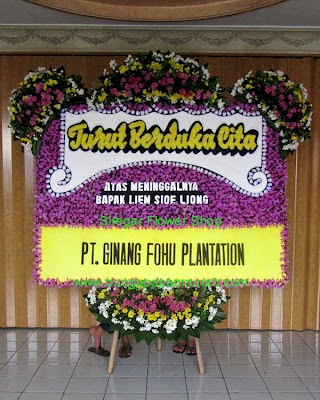 Bunga Duka Cita ke Rumah Duka RS Gatot Subroto