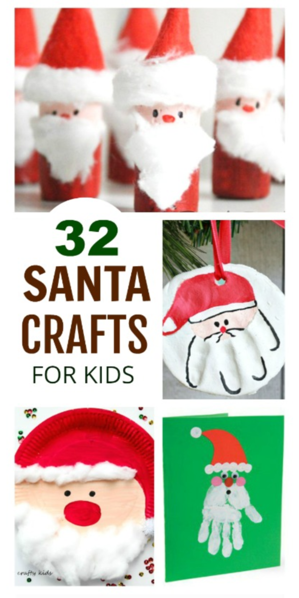 Bring Santa to life with this collection of holiday crafts and activities for kids.  Santa Claus activities for preschool. #santaclaus #santa #santacrafts #santaclauscrafts #santacraftsforkids #santaclauscraftsfortoddlers #christmascrafts #christmascraftsforkids #santaart #santaactivitiespreschool #growingajeweledrose #activitiesforkids