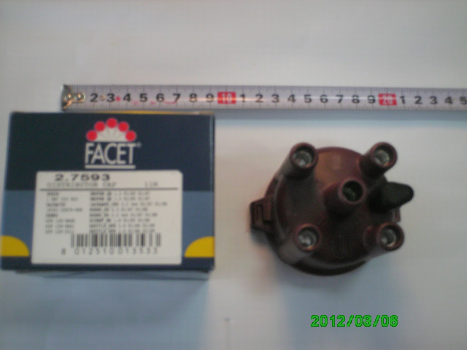 Calotta Distributore Accensione Facet 2.7593 - Per Suzuki Samurai, SJ, Super Carry - Foto 3