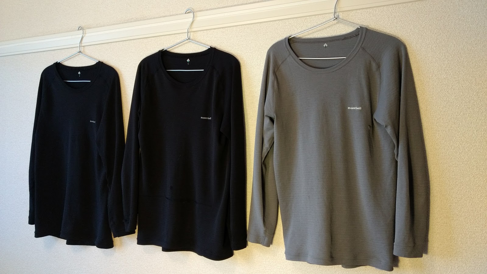 モンベル ジオラインMWラウンドネックシャツMen's XL