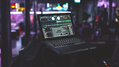 DJ Music Mixer, Dj, laptop, computer